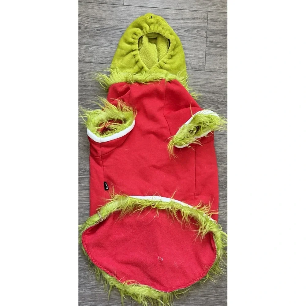 Dog Bark Box Brand The Grinch Costume Who Stole Christmas Vintage Dr Seuss Large